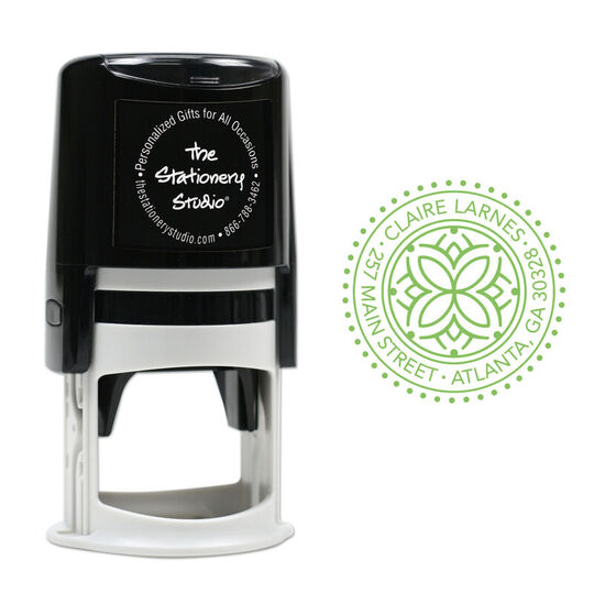 Celtic Center Self Inking Stamper